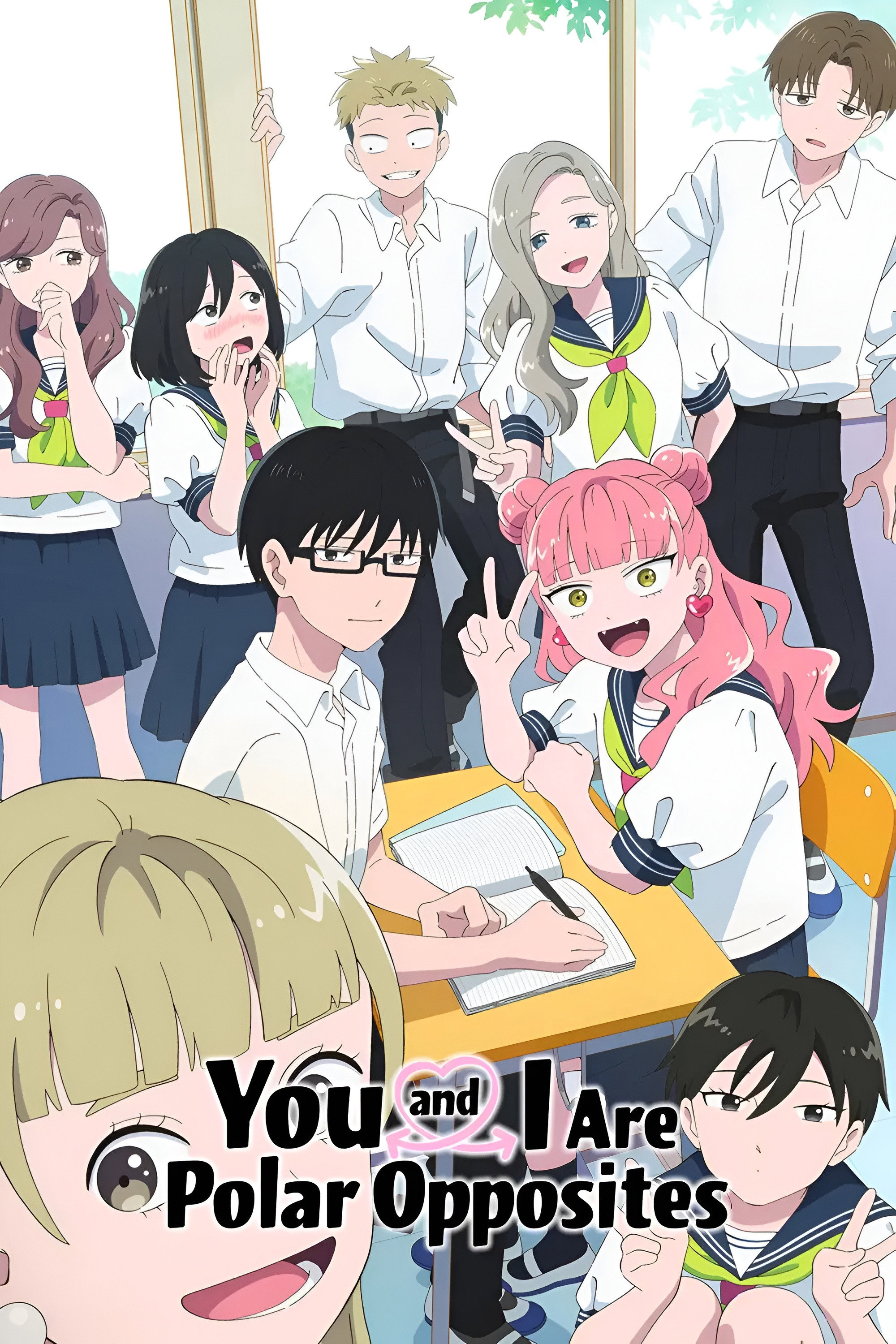 Poster phim Cậu Và Tớ Là Hai Thái Cực Đối Lập (Seihantai na Kimi to Boku) (Phần 2) trên Motchill