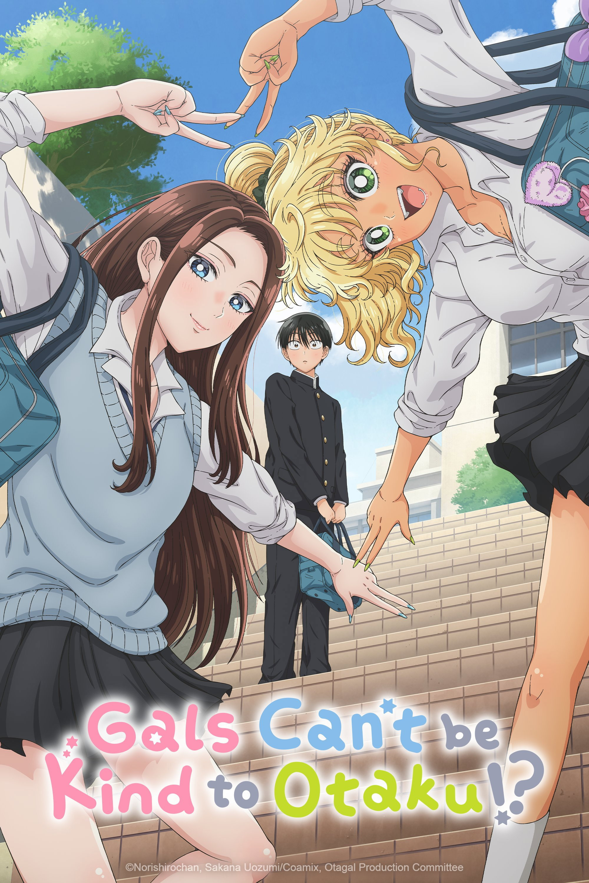 Poster phim Chàng Otaku Và Hai Nàng Gal Bí Ẩn (Otaku ni Yasashii Gal wa Inai!?) trên Motchill