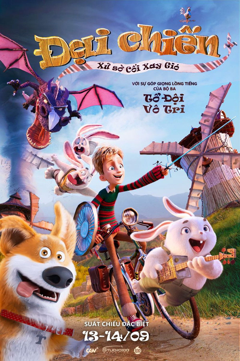 Poster phim Đại Chiến Xứ Sở Cối Xay Gió (Gigantes, una Aventura extraordinaria) trên Motchill