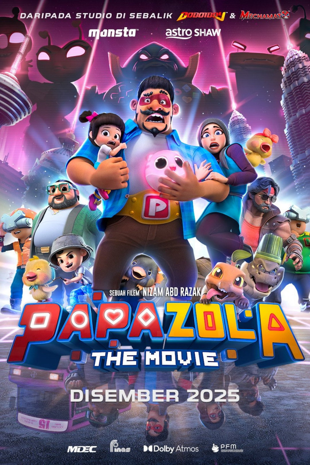 Poster phim Papa Zola: The Movie trên Motchill