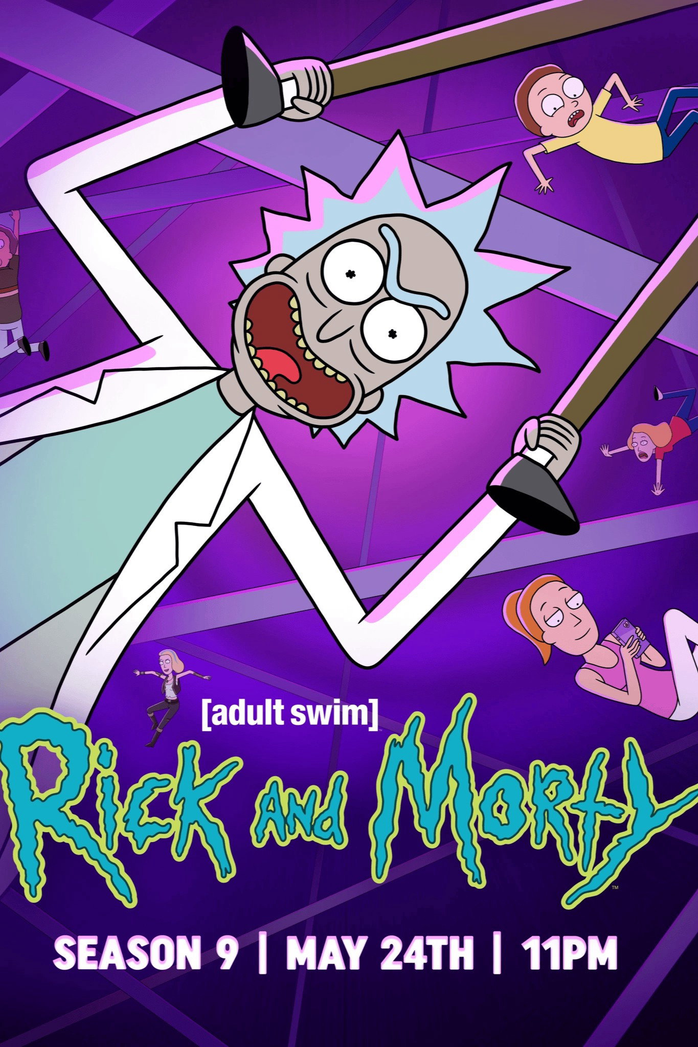 Poster phim Rick Và Morty (Phần 9) trên Motchill