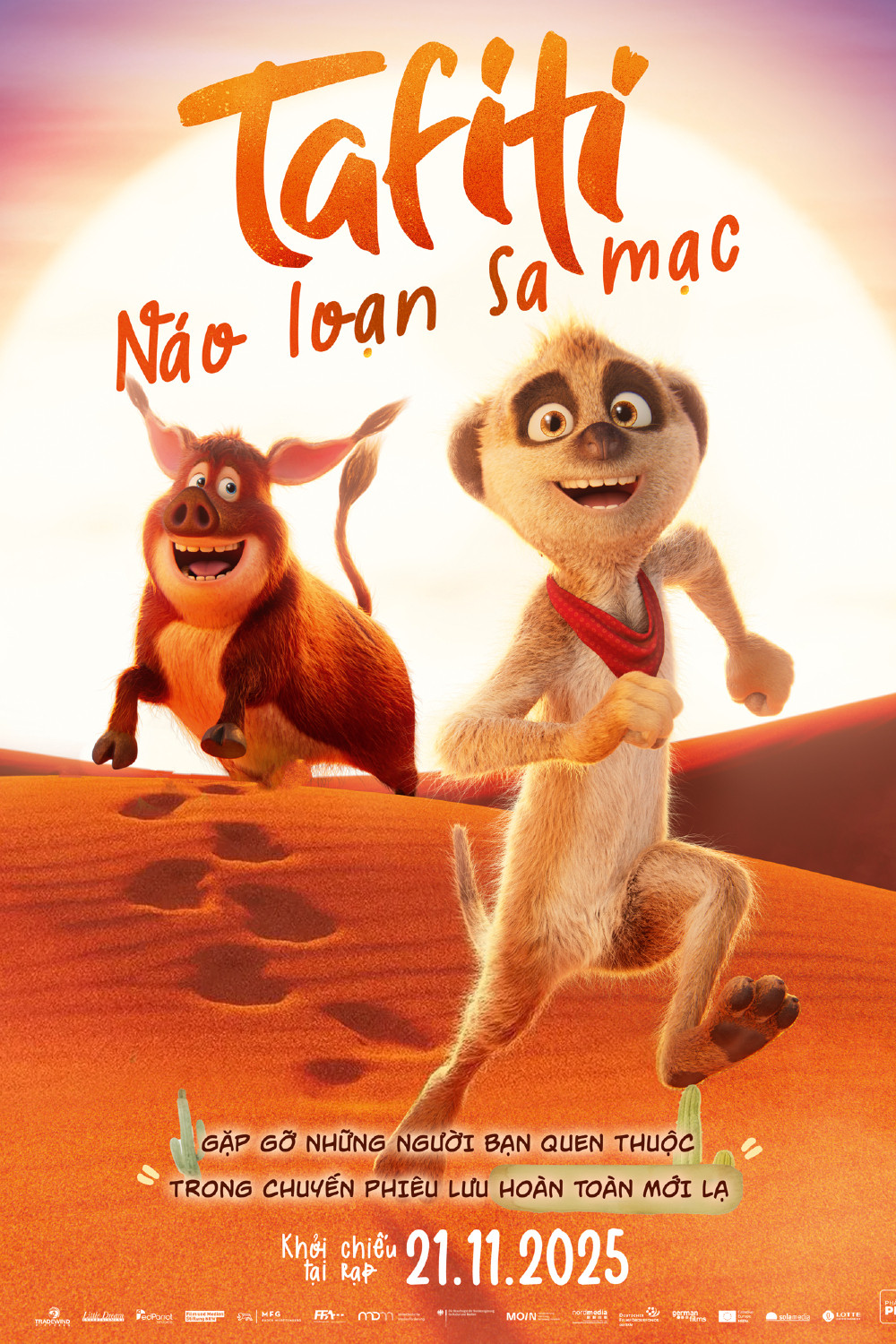 Poster phim Tafiti và Hành Trình Xuyên Sa Mạc trên Motchill