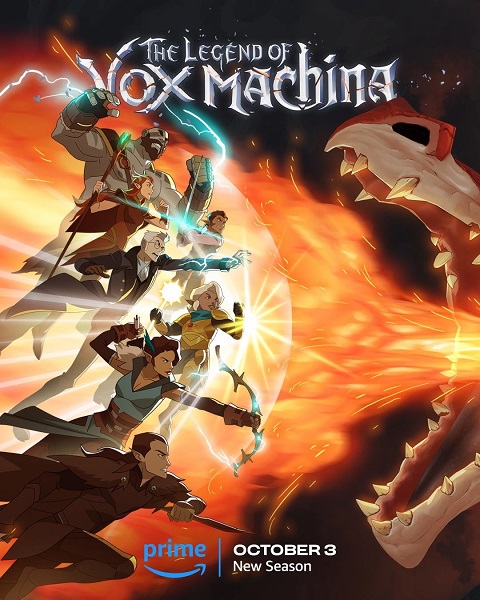 Poster phim Truyền Thuyết về Vox Machina (Phần 3) trên Motchill