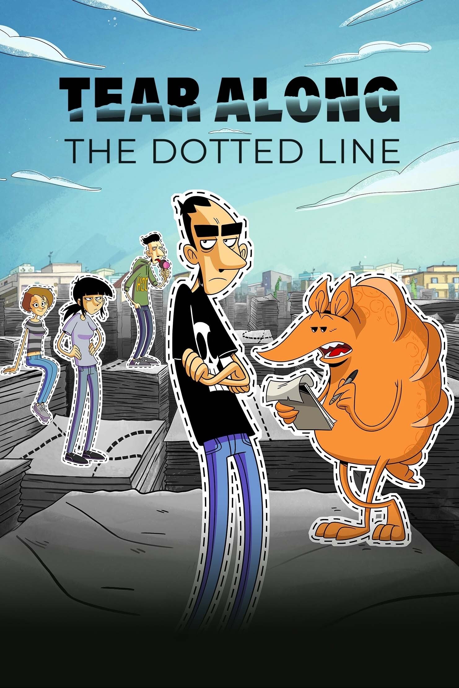Poster phim Vết Xé Theo Đường Kẻ (Strappare lungo i bordi) trên Motchill