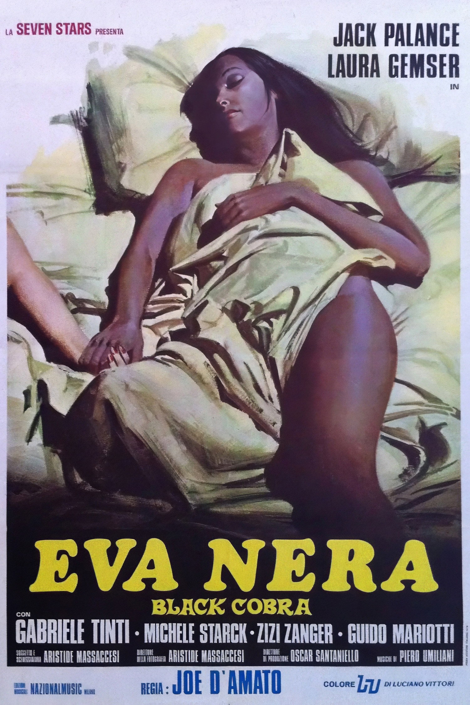 Poster phim Yêu Nữ Rắn Đen (Eva nera) trên Motchill